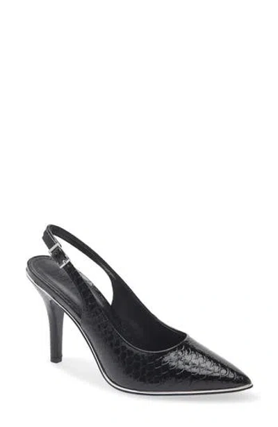 Dkny Preston Pointed Toe Slingback Pump In Black