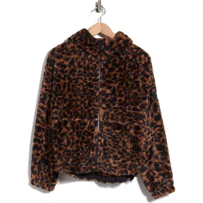 Dkny Printed High-low Jacket In Purple