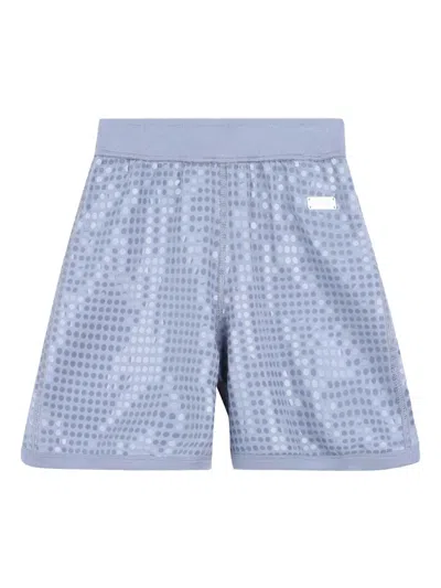 Dkny Kids' Printed Shorts In Blue