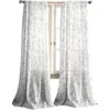 Dkny Promenade Set Of 2 Curtain Panels In Pewter