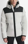 Dkny Puffer Jacket In White