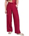 Dkny Pull-on Drawstring Pant In Red