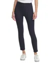 Dkny Slim Leg Pull On Ponte Ankle Pant In Blue
