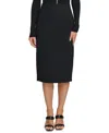Dkny Pull-on Pencil Skirt In Pebble