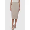 Dkny Pull-on Pencil Skirt In Pebble