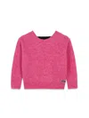Dkny Logo-band Jumper In Pink