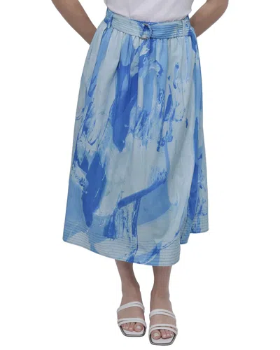 DKNY DKNY PULL-ON PRINTED SKIRT