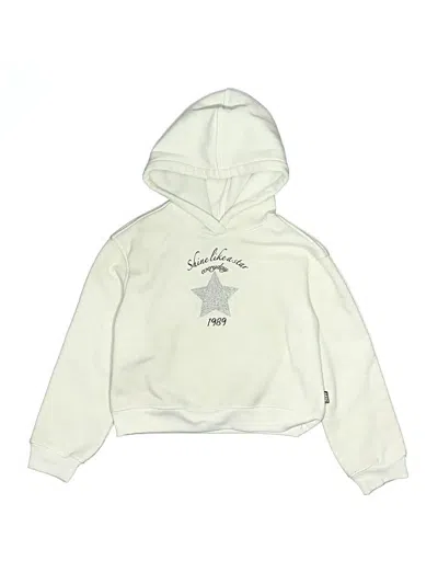 Pre-owned Dkny Kids' Pullover Hoodie In Silver