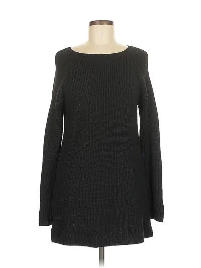 Pre-owned Dkny Pullover Sweater In Black