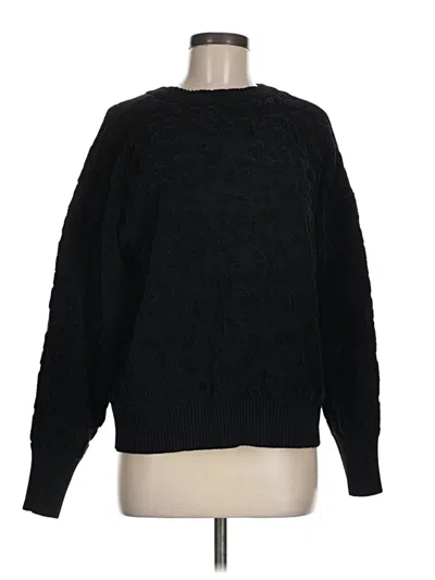Pre-owned Dkny Pullover Sweater In Black