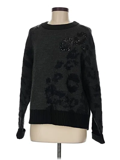 Pre-owned Dkny Pullover Sweater In Black