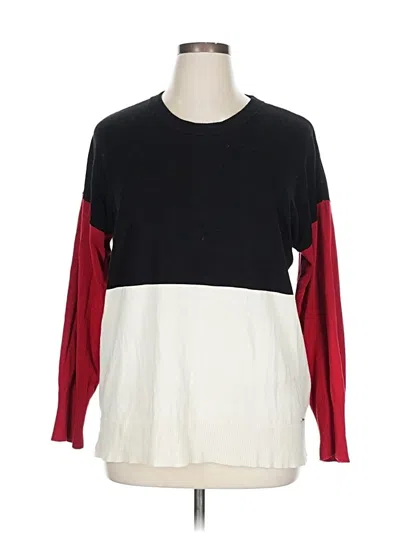 Pre-owned Dkny Pullover Sweater In Black