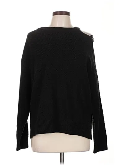 Pre-owned Dkny Pullover Sweater In Black