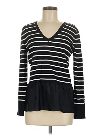 Pre-owned Dkny Pullover Sweater In Black