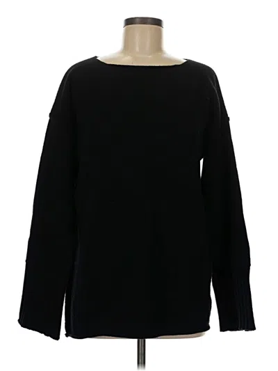 Pre-owned Dkny Pullover Sweater In Black