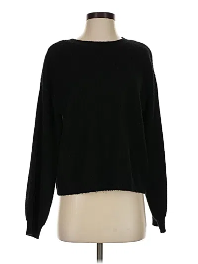 Pre-owned Dkny Pullover Sweater In Black