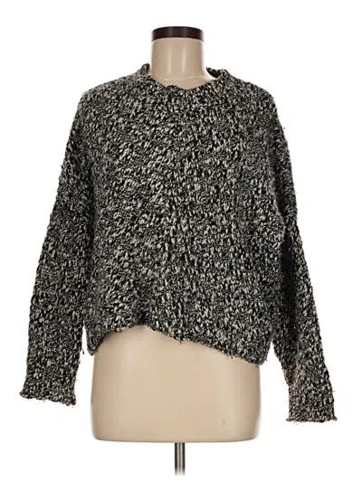 Pre-owned Dkny Pullover Sweater In Black