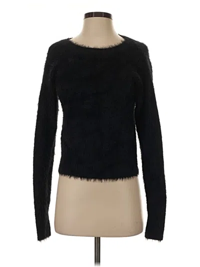 Pre-owned Dkny Pullover Sweater In Black