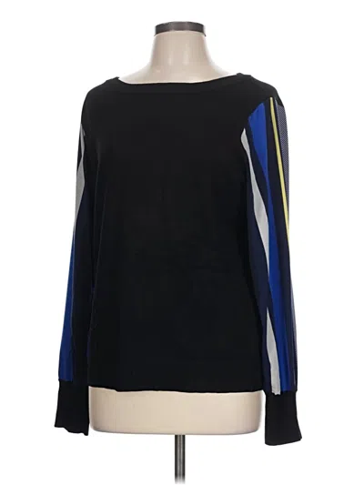 Pre-owned Dkny Pullover Sweater In Black
