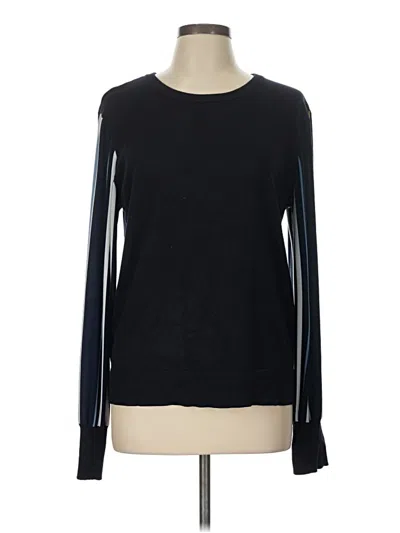 Pre-owned Dkny Pullover Sweater In Black