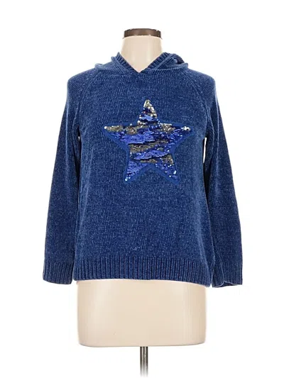 Pre-owned Dkny Pullover Sweater In Blue