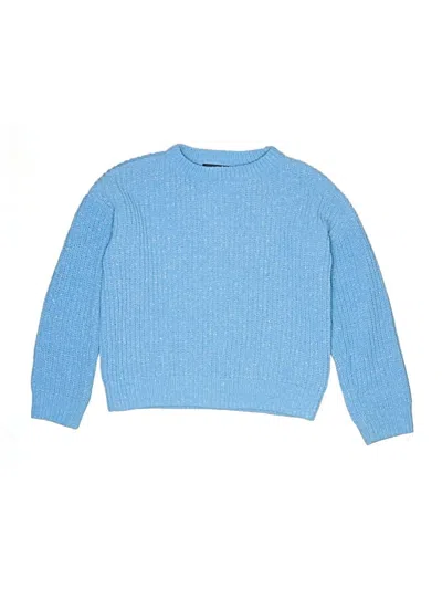 Pre-owned Dkny Kids' Pullover Sweater In Blue