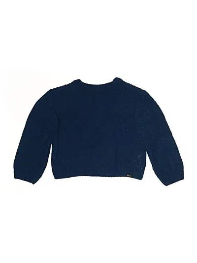 Pre-owned Dkny Kids' Pullover Sweater In Blue
