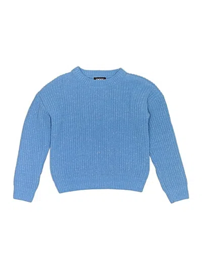Pre-owned Dkny Kids' Pullover Sweater In Blue