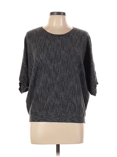 Pre-owned Dkny Pullover Sweater In Gray