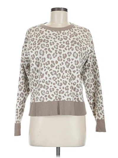 Pre-owned Dkny Pullover Sweater In Gray