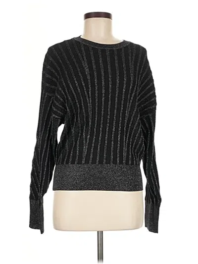 Pre-owned Dkny Pullover Sweater In Gray