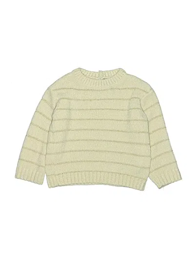 Pre-owned Dkny Kids' Pullover Sweater In Ivory