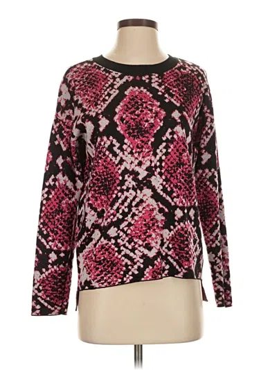 Pre-owned Dkny Pullover Sweater In Pink