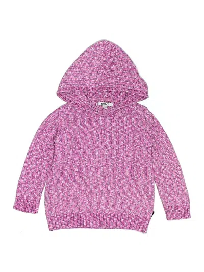 Pre-owned Dkny Kids' Pullover Sweater In Pink