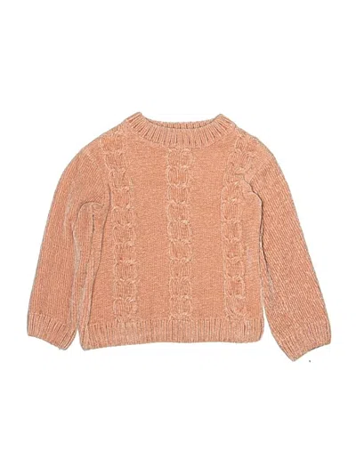 Pre-owned Dkny Kids' Pullover Sweater In Tan