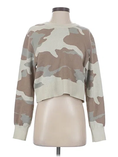 Pre-owned Dkny Pullover Sweater In Tan