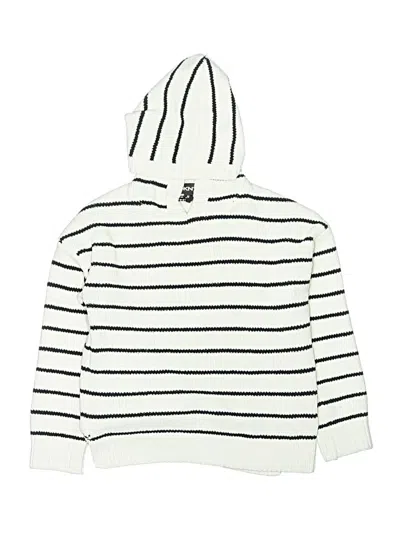 Pre-owned Dkny Kids' Pullover Sweater In White