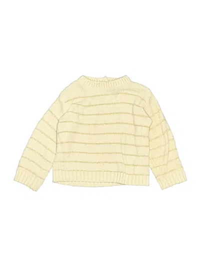 Pre-owned Dkny Kids' Pullover Sweater In Yellow