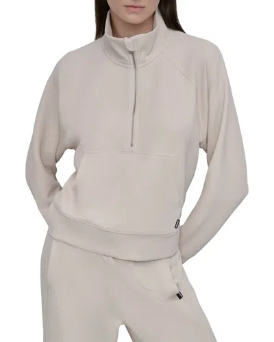 Dkny Pullover Top In Metallic