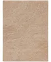 Dkny Pure Angles Ang01 Area Rug, 3'7 X 5'7 In Brown