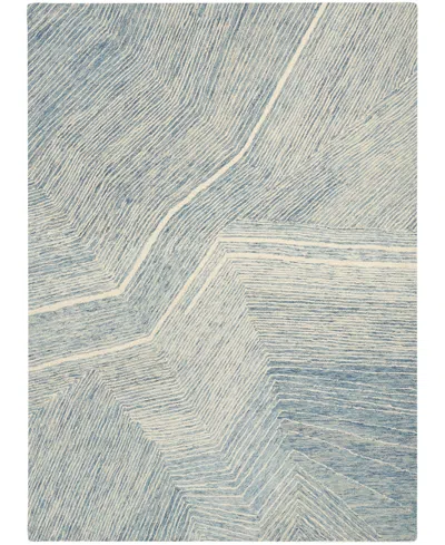 Dkny Pure Angles Ang01 3'7"x5'7" Area Rug In Multi