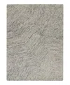 Dkny Pure Angles Ang01 Area Rug, 3'7 X 5'7 In Gray
