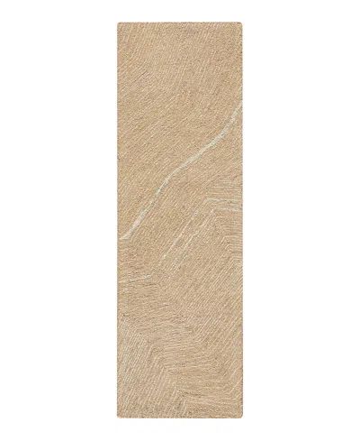 Dkny Pure Angles Ang01 Runner Area Rug, 2'2 X 7'5 In Neutral