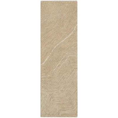 Dkny Pure Angles Camel Modern Indoor Rug In Camel,ivory