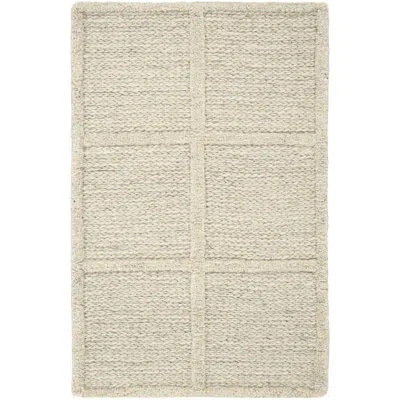Dkny Pure Framework 8'6" X 11'6" Ivory Modern Indoor Rug