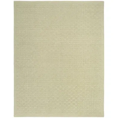 Dkny Pure Grids Light Green Contemporary Indoor Rug