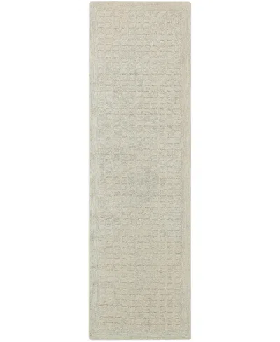 Dkny Pure Grids Pgr01 2'2"x7'5" Runner Area Rug