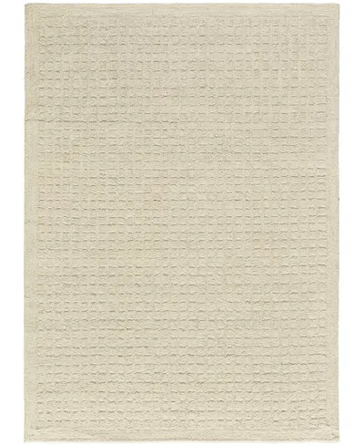 Dkny Pure Grids Pgr01 3'7"x5'7" Area Rug In Brown