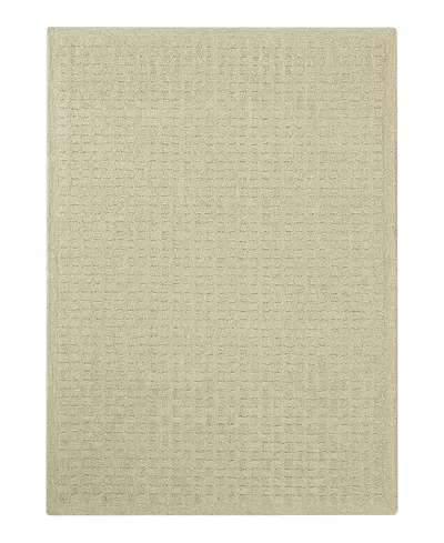 Dkny Pure Grids Pgr01 Area Rug, 5'2 X 7'2 In Green