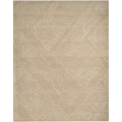 Dkny Pure Patterns Camel Modern Indoor Rug In Tan;camel